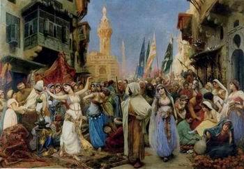 unknow artist Arab or Arabic people and life. Orientalism oil paintings 50 Germany oil painting art